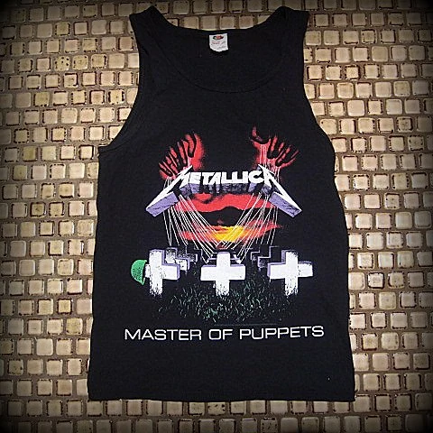 METALLICA - Master Of Puppets - Printed Front And Back - Tank Top